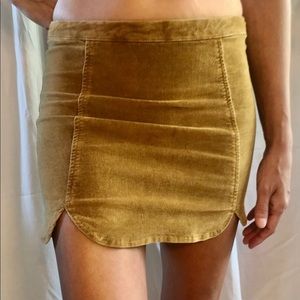 Brandy Melville Raquel Suede Bodycon skirt-size S
